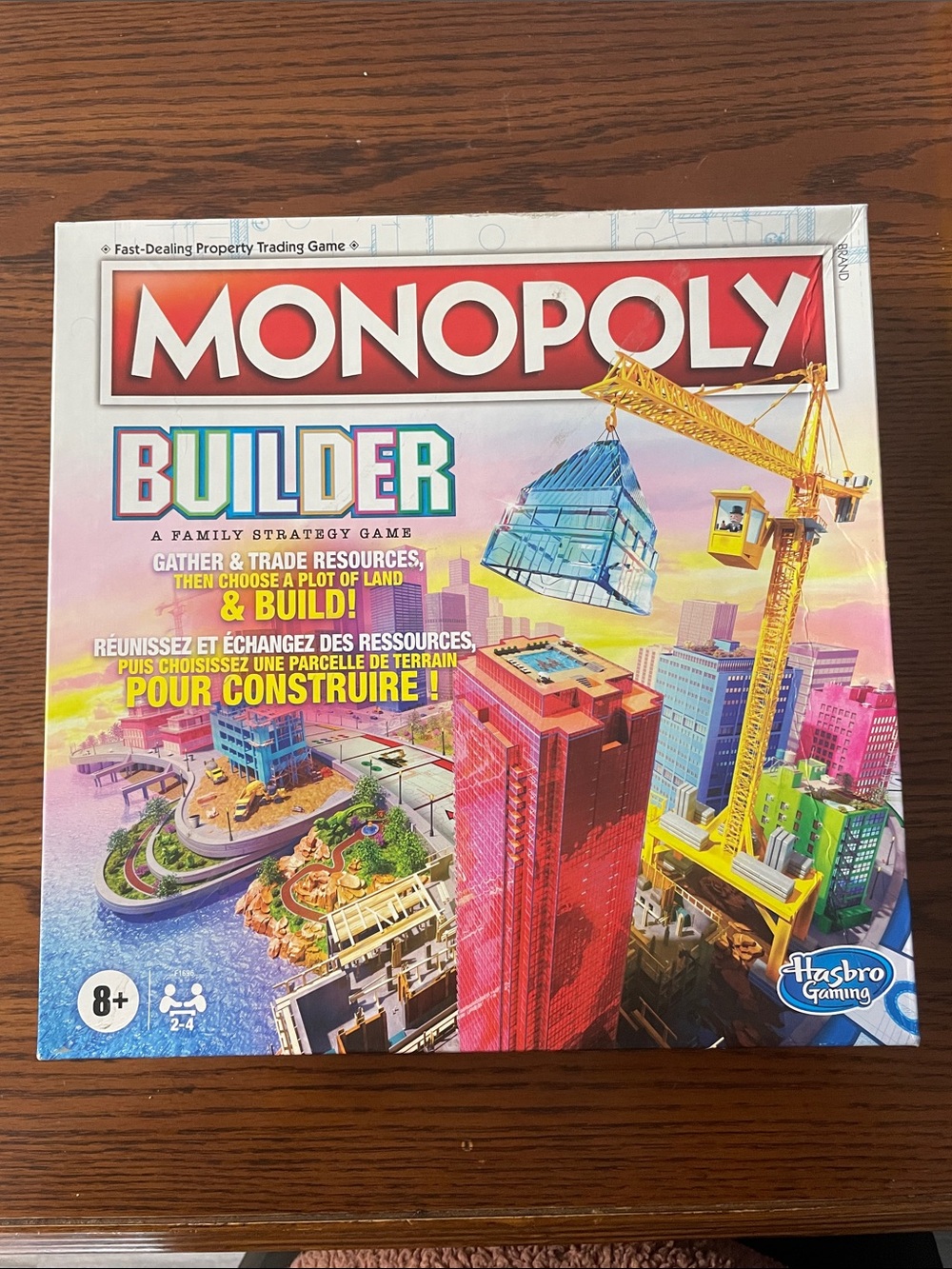 Hasbro MONOPOLY Builder Family Strategy Game